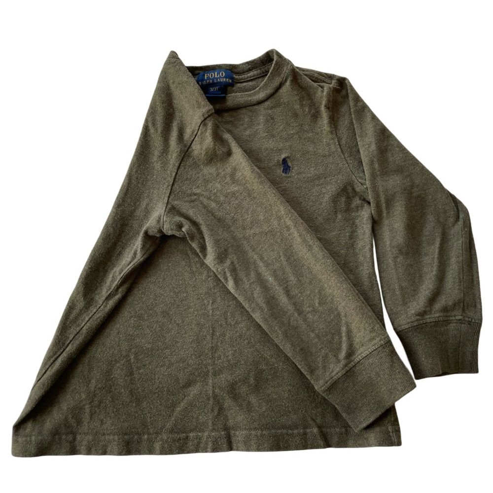 Green Polo Ralph Lauren Long Sleeve